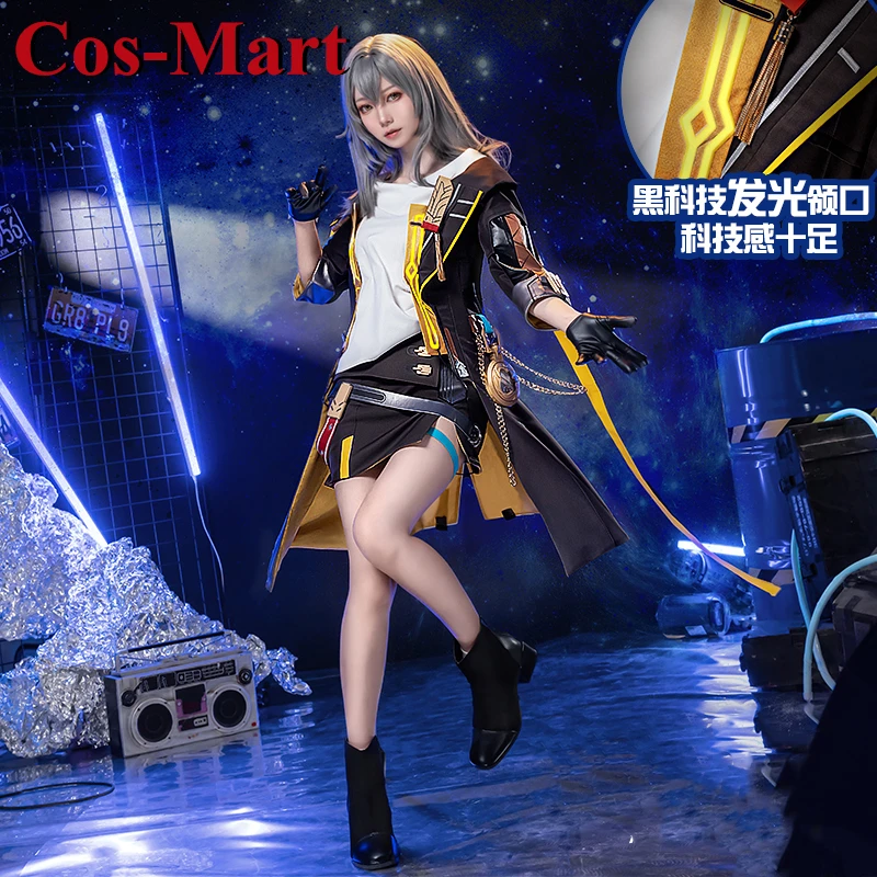 Костюм для косплея Cos-Mart Game Honkai: Star Rail Trailblazer, великолепная боевая униформа
Костюм для косплея Cos-Mart Game Honkai: Star Rail Trailblazer, великолепная боевая униформа
