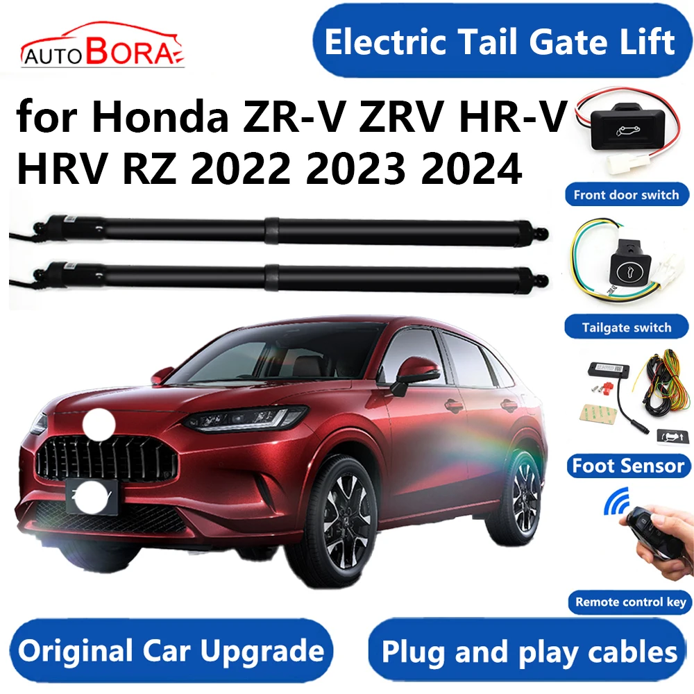 Car Electric Tail Gate Lift System Power Liftgate Kit Auto Automatic Tailgate Opener for Honda ZR-V ZRV HR-V HRV RZ 2022~2024 
Car Electric Tail Gate Lift System Power Liftgate Kit Auto Automatic Tailgate Opener for Honda ZR-V ZRV HR-V HRV RZ 2022~2024