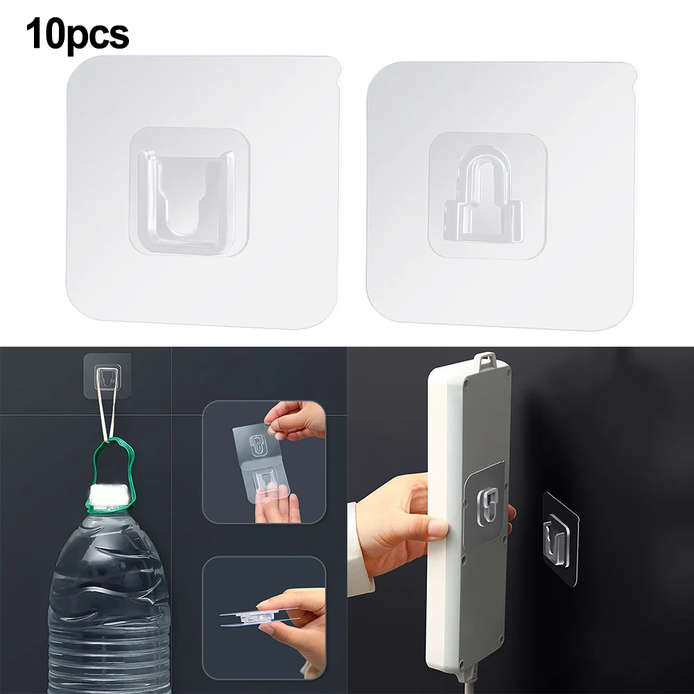 10Pcs Door Hook Adhesive Wall Hooks Sticky Hooks Heavy Duty Wall Hook Hangers Transparent Wall Hanger Bathroom Accessories
10Pcs Door Hook Adhesive Wall Hooks Sticky Hooks Heavy Duty Wall Hook Hangers Transparent Wall Hanger Bathroom Accessories