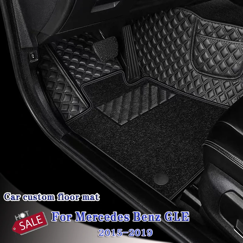 Custom Car Floor Mats For Mercedes Benz GLE 2019 2018 2017 2016 2015 Leather Carpets Styling Car Interior Accessories Foot Pads
Custom Car Floor Mats For Mercedes Benz GLE 2019 2018 2017 2016 2015 Leather Carpets Styling Car Interior Accessories Foot Pads