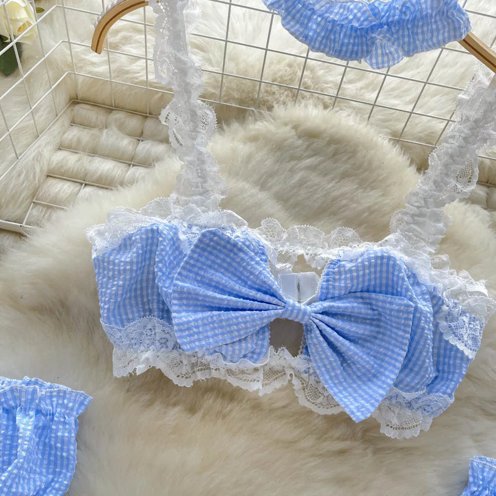 Maidservant Apron Dress Ladies Lace Sweet Erotic Three Pieces Sets Fashion Korean Style Plaid Cosplay Sexy Night Suits 161 Mallzona S7f2f6fcbfb56429bb997da7a6b9e65b8G Maidservant Apron Dress Ladies Lace Sweet Erotic Three Pieces Sets Fashion Korean Style Plaid Cosplay Sexy Night Suits Mallzona