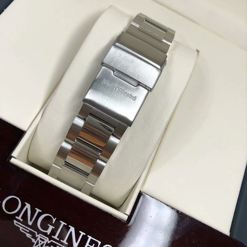 Ремешок для часов Longines Conquest из нержавеющей стали 316L, люксовый металлический браслет для дайвинга серии L3.781.4, L3.782.4 21 мм
Ремешок для часов Longines Conquest из нержавеющей стали 316L, люксовый металлический браслет для дайвинга серии L3.781.4, L3.782.4 21 мм