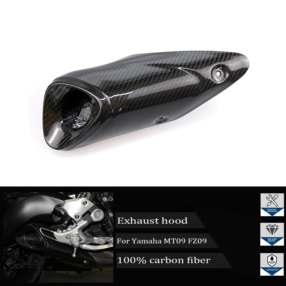 For Yamaha MT09 FZ09 2013 2014 2016 Carbon Fiber Motorcycle Modified Exhaust Pipe Insulation Cover
For Yamaha MT09 FZ09 2013 2014 2016 Carbon Fiber Motorcycle Modified Exhaust Pipe Insulation Cover