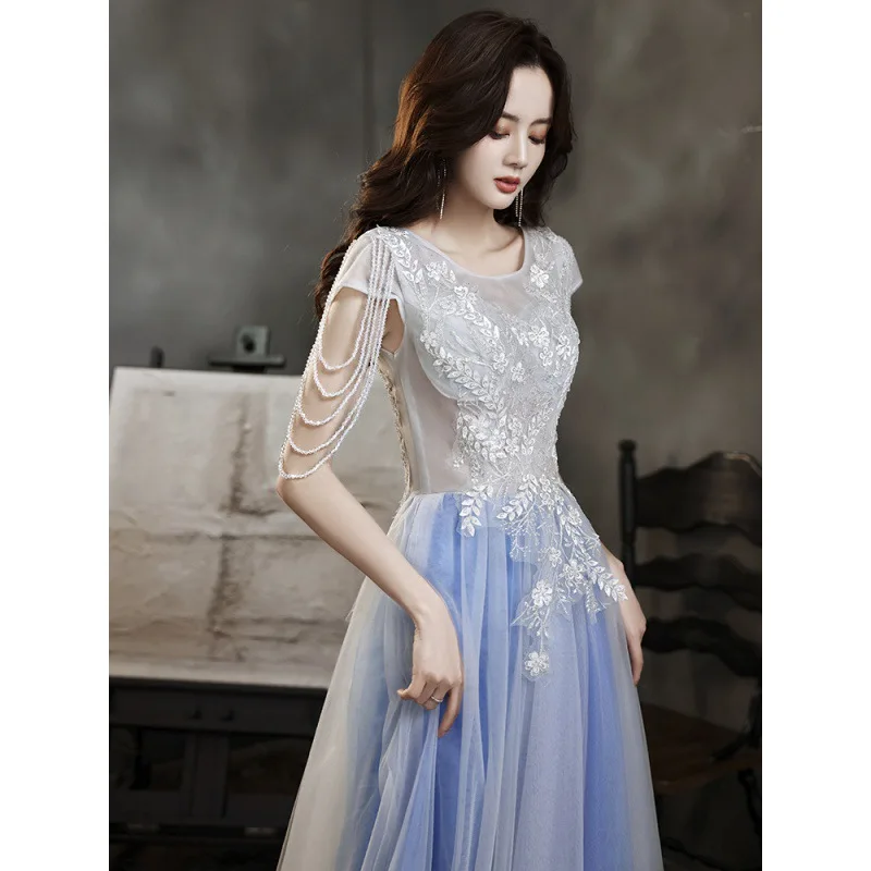 Lace Flowers Elegant Formal Evening Dress Long Sweet Scoop Neck Illusion Vestidos Elegantes Sleeveless Floral Print Dress Party
Lace Flowers Elegant Formal Evening Dress Long Sweet Scoop Neck Illusion Vestidos Elegantes Sleeveless Floral Print Dress Party