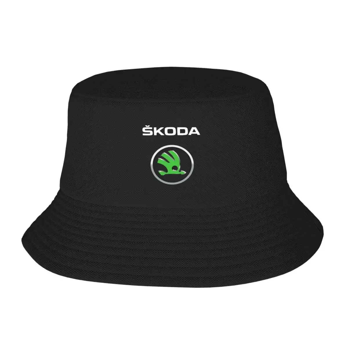 

New Skoda Logo Bucket Hat Uv Protection Solar Hat fashionable cute Caps Women Men's