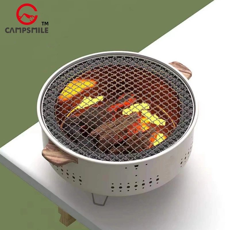 Outdoor Barbecue Grill Charcoal Stove Heat-insulating BBQ Furnace Split Camping Picnic Equipment Fried Steak Burner for Tourism
Outdoor Barbecue Grill Charcoal Stove Heat-insulating BBQ Furnace Split Camping Picnic Equipment Fried Steak Burner for Tourism