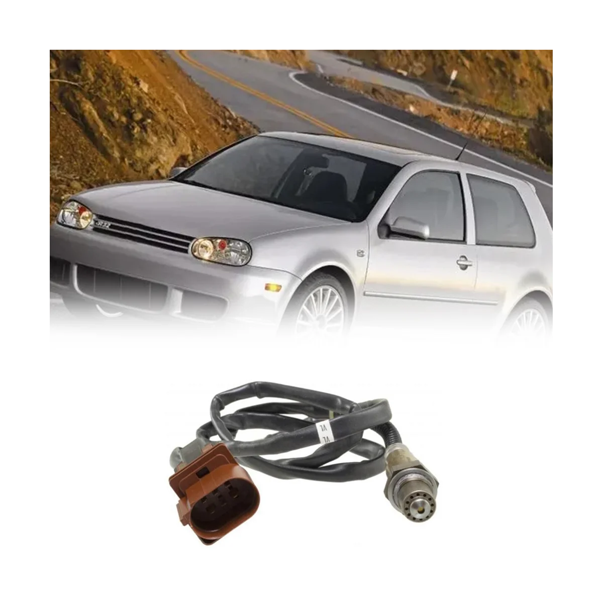 

079906262F Lambda O2 Oxygen Sensor for VW Jetta Touareg Golf R32 Audi Q7 A8 2002-2010 022906262R 1K0998262 0258007314