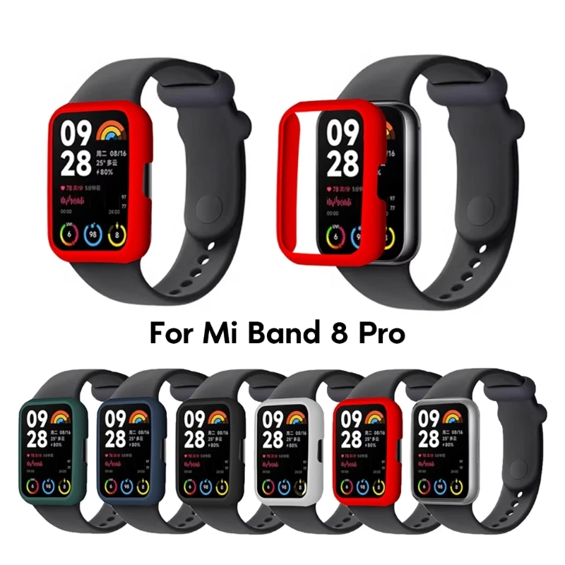 Защитный чехол для экрана смарт-часов для Xiaomi Mi Band 8 Pro, защитный чехол, Ультратонкий бампер, корпус, рамка
Защитный чехол для экрана смарт-часов для Xiaomi Mi Band 8 Pro, защитный чехол, Ультратонкий бампер, корпус, рамка