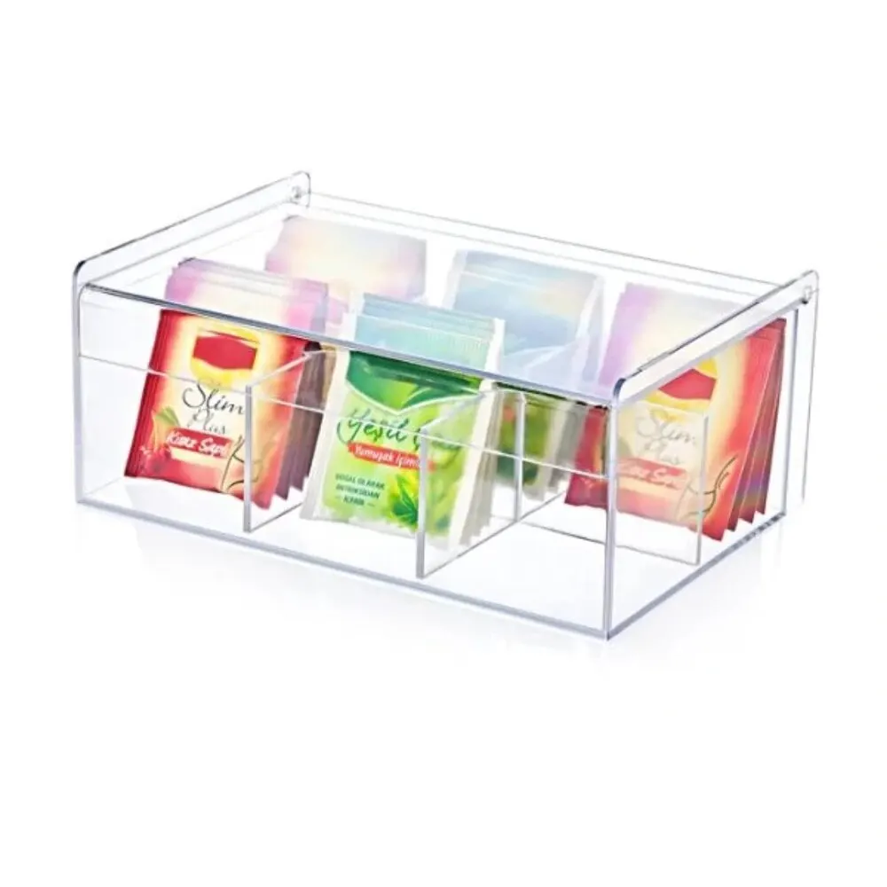 Tea box coffee tea bag cup cup teapot storage holder organizer set lid lid 6 compartments
Tea box coffee tea bag cup cup teapot storage holder organizer set lid lid 6 compartments