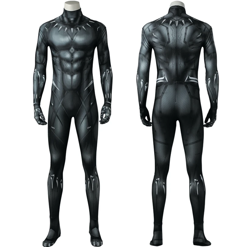 Halloween Carnival Superhero Panther Cosplay Costume Hero Battle Outfit 3D Printing Jumpsuit 
Halloween Carnival Superhero Panther Cosplay Costume Hero Battle Outfit 3D Printing Jumpsuit