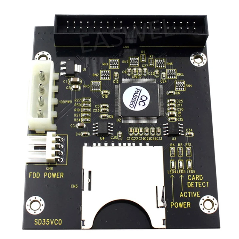 1PC SD Memory Card To 3.5 40Pins Male IDE Adapter Big PCB SD-3.5 IDE Secure Digital Converter 5V SD Card Module To IDE3.5 40 Pin
1PC SD Memory Card To 3.5 40Pins Male IDE Adapter Big PCB SD-3.5 IDE Secure Digital Converter 5V SD Card Module To IDE3.5 40 Pin