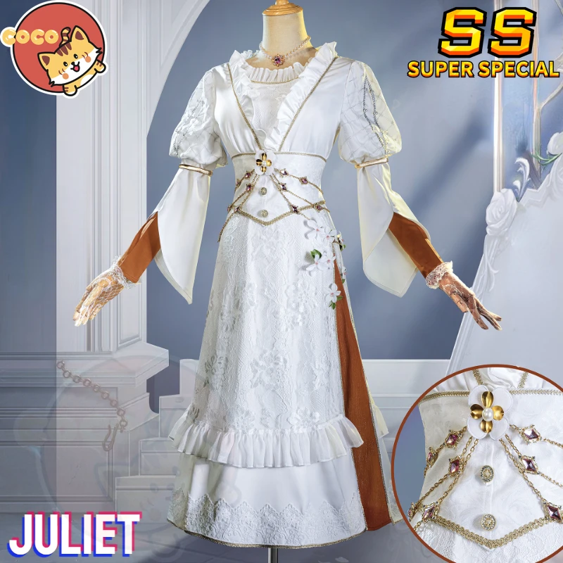 Identity V Juliet Psychologist Cosplay Costume Game Identity V Ada Mesmer Cosplay Lady Dress Juliet Cosplay Wig CoCos-SS
Identity V Juliet Psychologist Cosplay Costume Game Identity V Ada Mesmer Cosplay Lady Dress Juliet Cosplay Wig CoCos-SS