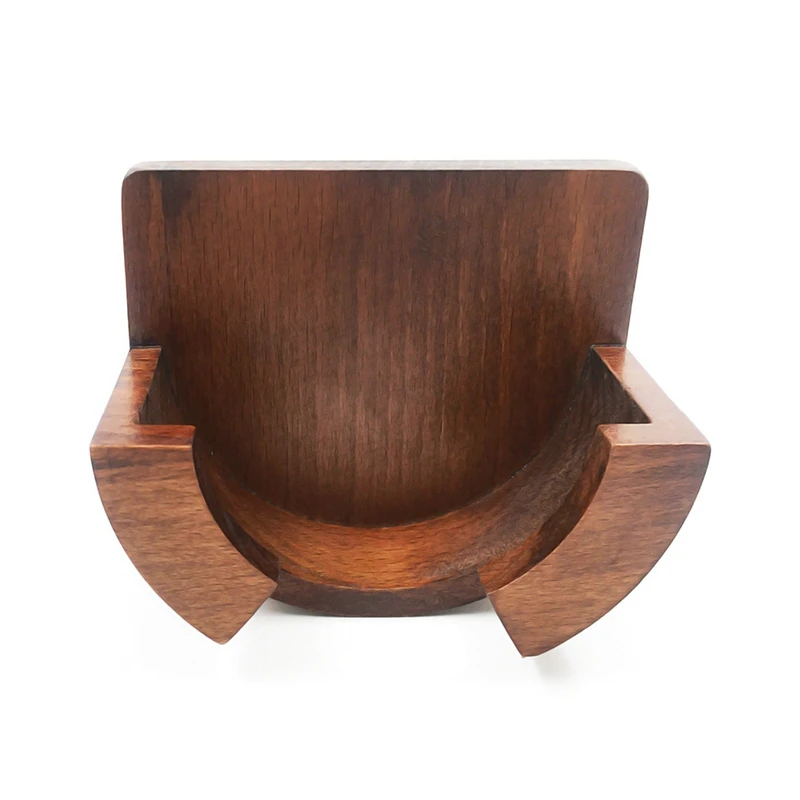 Coffee Press Holder Unique Bottomless Solid Wood Bracket,51/53/54Mm Handle Holder 58Mm Coffee Machine Handle Base
Coffee Press Holder Unique Bottomless Solid Wood Bracket,51/53/54Mm Handle Holder 58Mm Coffee Machine Handle Base