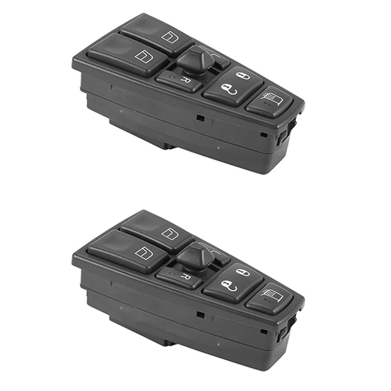 

Car Power Window Master Control Switch For Volvo Truck FH12 FH13 FM VNL Spare Parts Parts 20752918 21543897(2PCS)