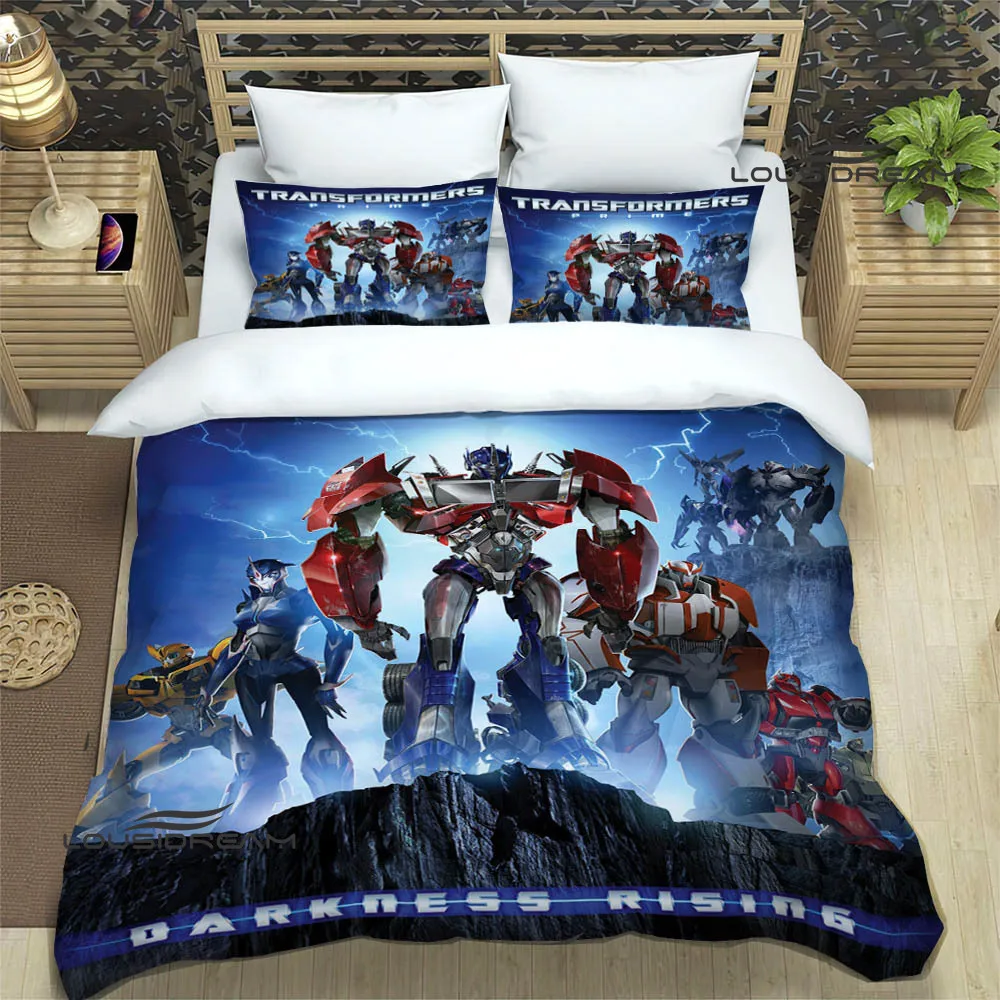

T-Transformers Cartoon Bedding Sets exquisite bed supplies set duvet cover bed comforter set bedding set luxury birthday gift