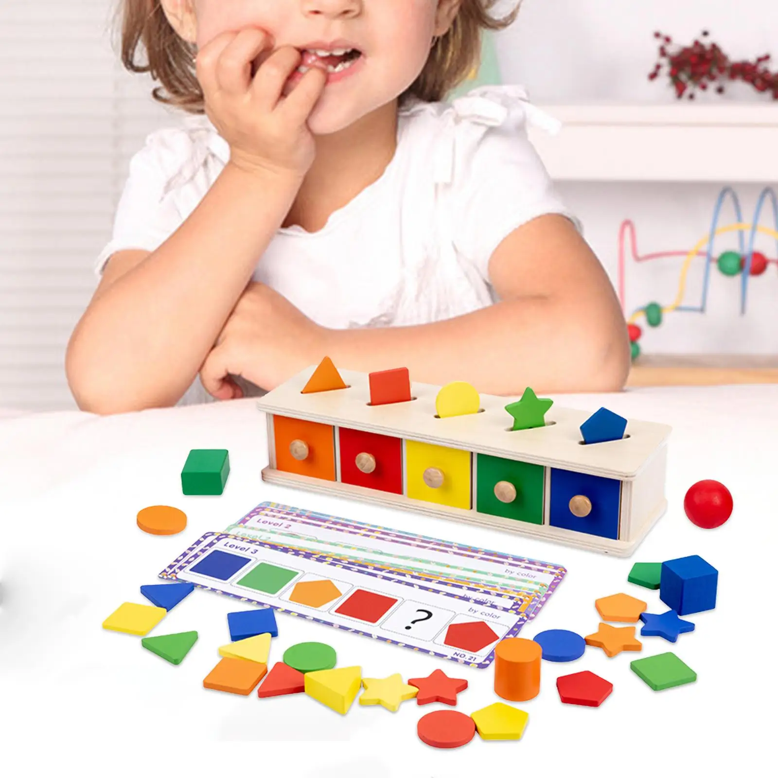 Object Permanence Box Preschool Activities Geometric Blocks Montessori Toys Toddlers Learning Toy for Boys Girls Kids Children
Object Permanence Box Preschool Activities Geometric Blocks Montessori Toys Toddlers Learning Toy for Boys Girls Kids Children