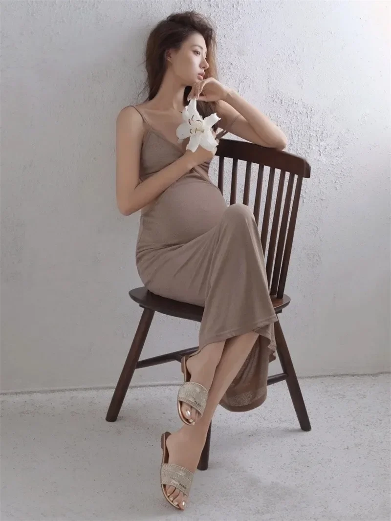 Maternity Photography Dress Woman Tight Halter V-neck Sexy Hollow Long Baby Shower Studio Photo Shoot Clothes
Maternity Photography Dress Woman Tight Halter V-neck Sexy Hollow Long Baby Shower Studio Photo Shoot Clothes