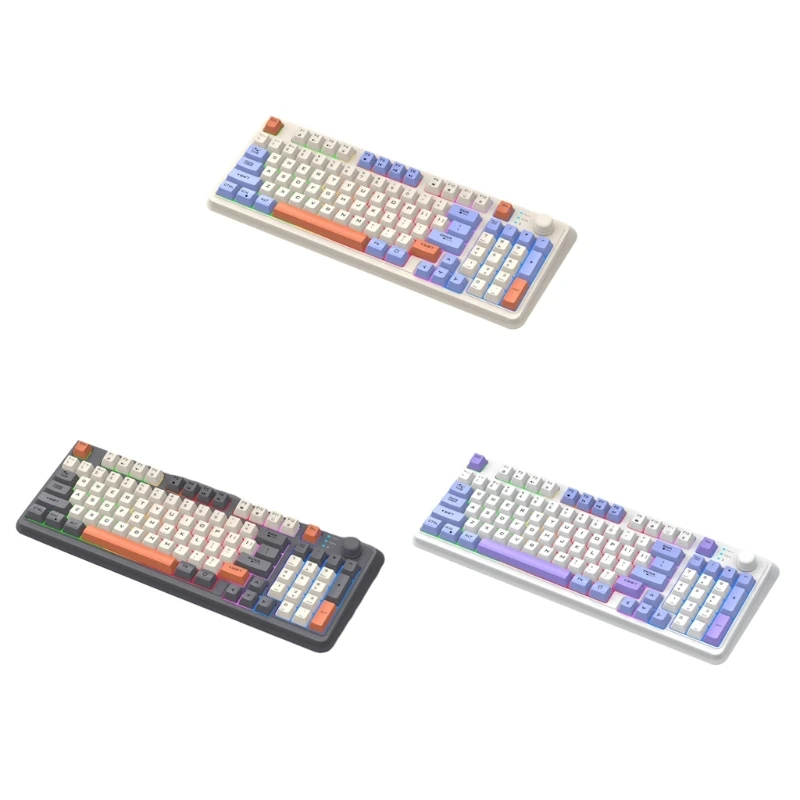 Bluetooth-compatible 2.4G Mechanical Feel Gaming Keyboard RGB Light Wireless Drop Shipping
Bluetooth-compatible 2.4G Mechanical Feel Gaming Keyboard RGB Light Wireless Drop Shipping