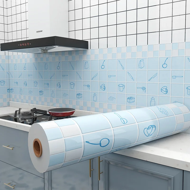 3M/Roll kitchen Anti-oil Stickers Self-adhesion PVC Waterproof High Temperature Wall Sticker Bathroom TV Background Decoration
3M/Roll kitchen Anti-oil Stickers Self-adhesion PVC Waterproof High Temperature Wall Sticker Bathroom TV Background Decoration