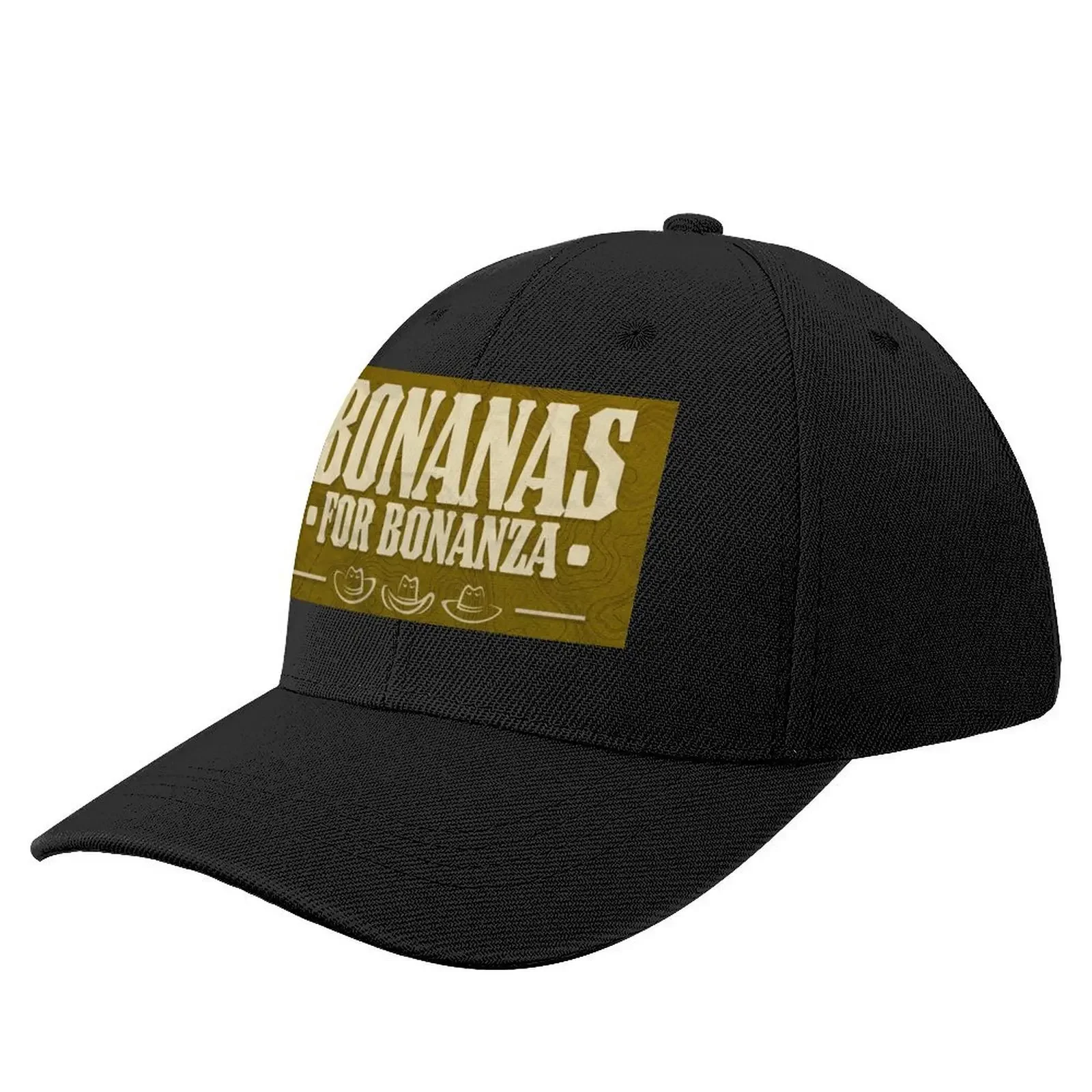 Bonanas For Bonanza logo Baseball Cap Fluffy Hat Military Cap Man Designer Man Women's 
Bonanas For Bonanza logo Baseball Cap Fluffy Hat Military Cap Man Designer Man Women's