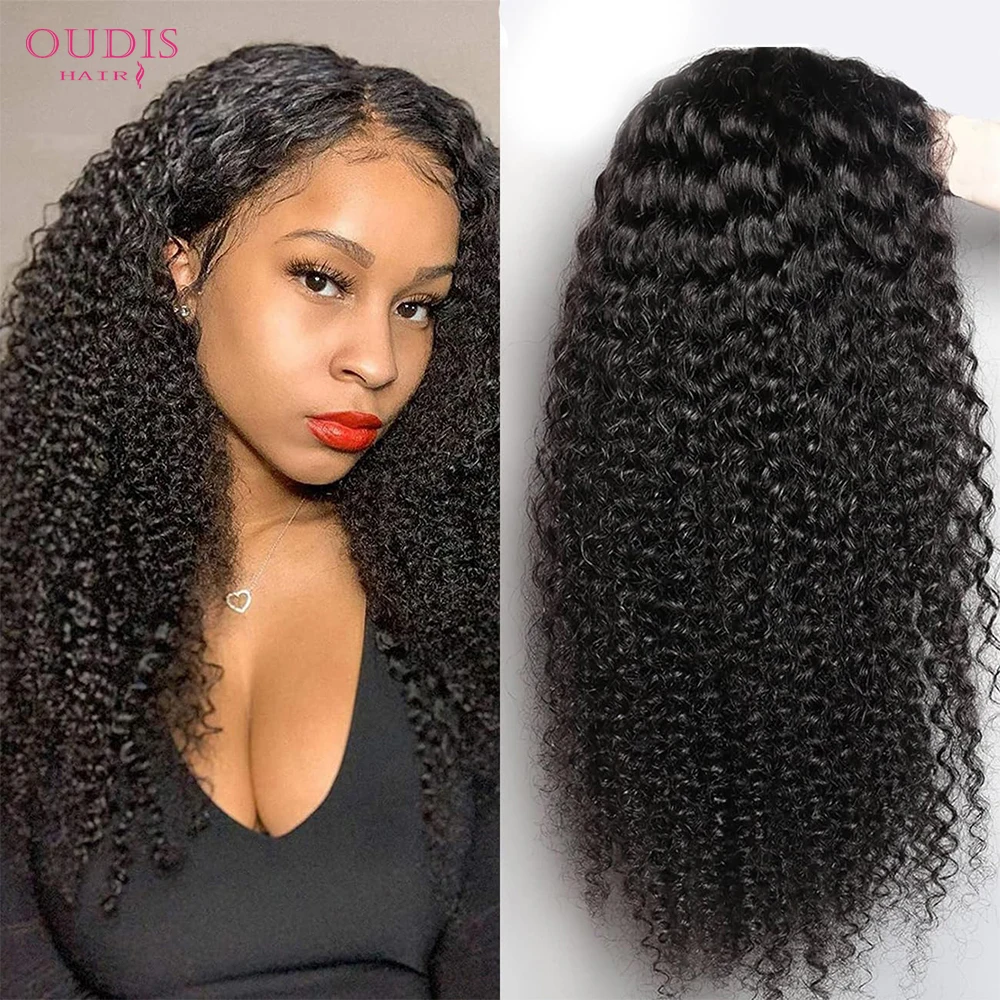 13x4 Kinky Curly Lace Front Human Hair Wig For Black Women Brazilian Transparent Lace Frontal Wig Pre Plucked Natural Black
13x4 Kinky Curly Lace Front Human Hair Wig For Black Women Brazilian Transparent Lace Frontal Wig Pre Plucked Natural Black