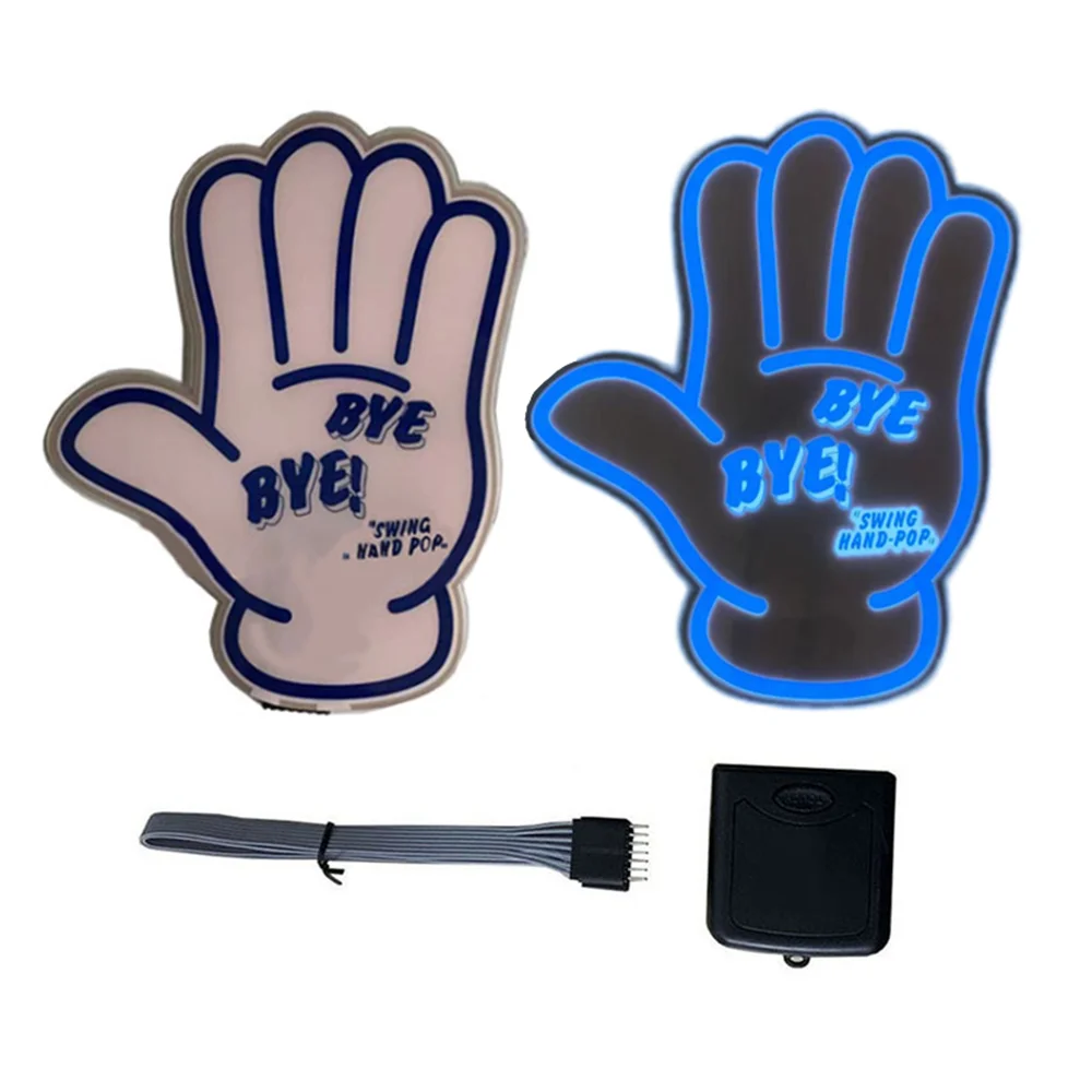 Наклейка на окно автомобиля BYE SWING HAND-POP, светящаяся панель, электрическая маркерная лампа, наклейка светодиодный, универсальная мигающая наклейка
Наклейка на окно автомобиля BYE SWING HAND-POP, светящаяся панель, электрическая маркерная лампа, наклейка светодиодный, универсальная мигающая наклейка