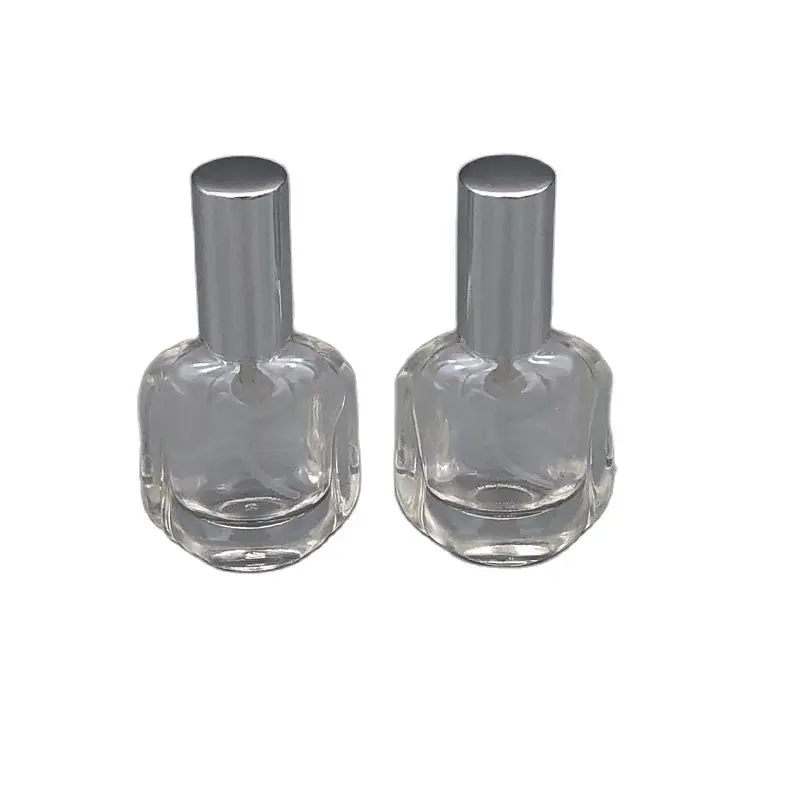 

10ml Mini Perfume Bottle Empty Fragrance Silver Lid Screw Pump Clear Flat Glass Mist Spray Atomizer Refillable Bottles 20pcs