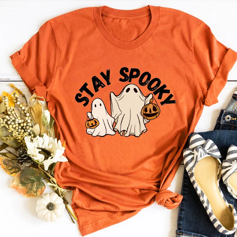 Spooky Tshirt Halloween Gift Womens Halloween Tops Gothic Spooky Season Shirt Ghost Halloween Tee Vintage
Spooky Tshirt Halloween Gift Womens Halloween Tops Gothic Spooky Season Shirt Ghost Halloween Tee Vintage