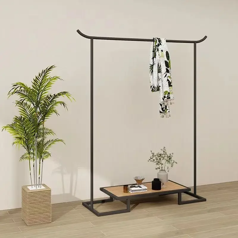 

Chinese hat rack landing wrought iron clothing store display rack Xiuhe clothes hanger antique clothes rack Hanfu shelves