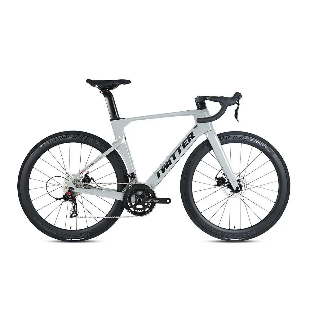 2024 TWITTER R10 RS-22S Fully concealed internal cable routing carbon fiber road bike hydraulic disc brakes bicycles bicicleta
2024 TWITTER R10 RS-22S Fully concealed internal cable routing carbon fiber road bike hydraulic disc brakes bicycles bicicleta