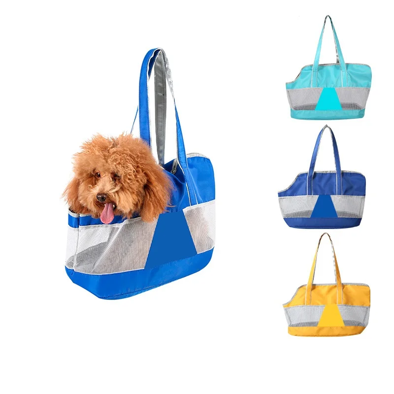 

Soft Pet Carriers Exposed Portable Breathable Bag Cat Dog Carrier Bags Outgoing Travel Pets Handbag with Safety Zippers