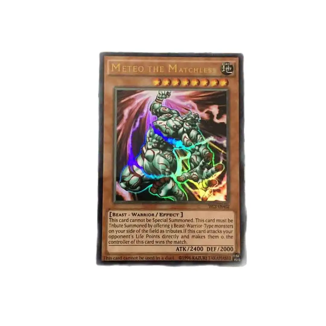 Карта-приз Yu-Gi ой, для 2004, неразбиваемый метеорит, для творчества, хобби, коллекционная игрушка в стиле аниме
Карта-приз Yu-Gi ой, для 2004, неразбиваемый метеорит, для творчества, хобби, коллекционная игрушка в стиле аниме