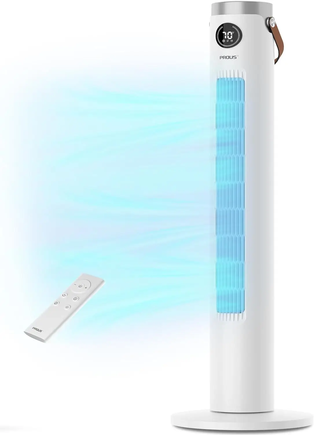 for home bedroom, 42 Inch 60° Oscillating fan Quiet 35dB with Remote, Floor Fan with 24H Timer, Large LED Display, Bladeless Fa
for home bedroom, 42 Inch 60° Oscillating fan Quiet 35dB with Remote, Floor Fan with 24H Timer, Large LED Display, Bladeless Fa