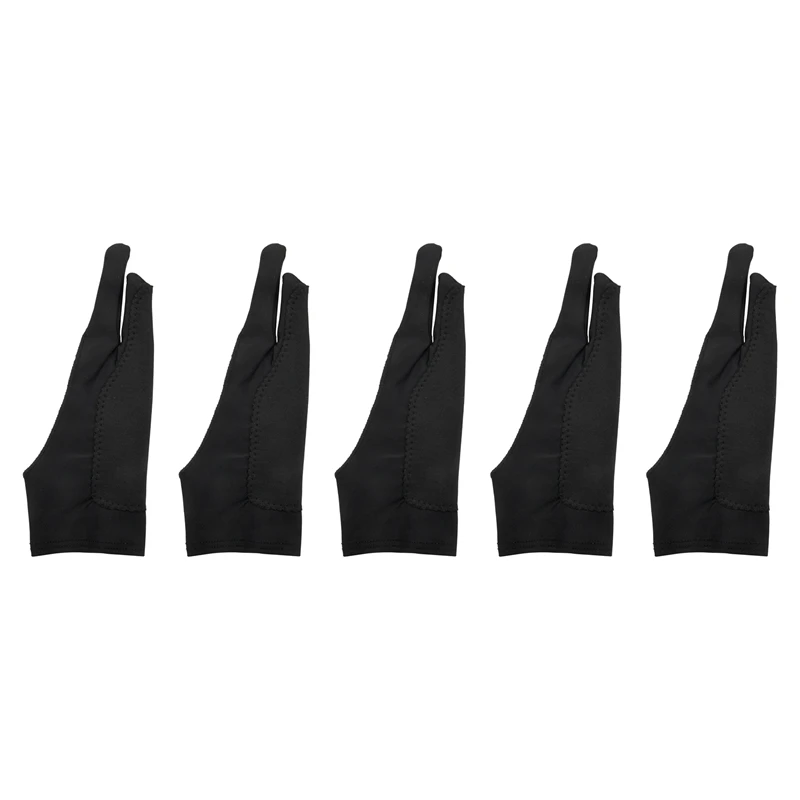 5 Pack Artist Gloves For Tablet Digital Drawing Glove Two Fingers Thicken Palm Rejection Glove For Graphics Pad
5 Pack Artist Gloves For Tablet Digital Drawing Glove Two Fingers Thicken Palm Rejection Glove For Graphics Pad