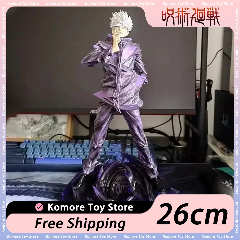 

Jujutsu Kaisen Anime Figures Gojo Figurine 26CM Gojo Satoru Action Figure Pvc Model Collectible Model Doll Desk Decora Toy Gifts