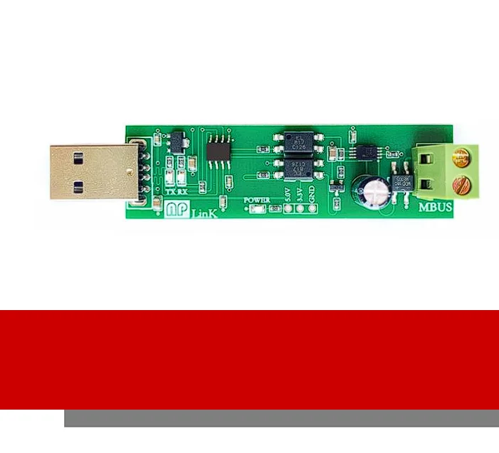 USB to MBUS Slave Module MBUS Master-slave Communication Debugging Bus Monitoring No Self-send and Self-receive
USB to MBUS Slave Module MBUS Master-slave Communication Debugging Bus Monitoring No Self-send and Self-receive