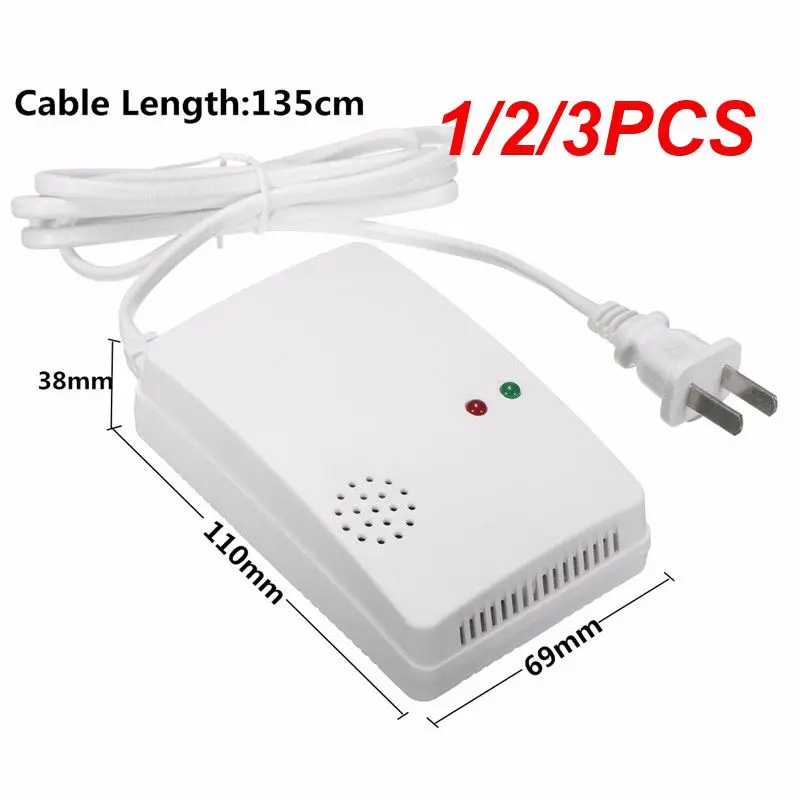 1/2/3PCS Lpg Alarm Sensor Smart Home Security Us -2008c 220v New Natural Gas Leak Detector Light Flash And 85db Sound Alarm
1/2/3PCS Lpg Alarm Sensor Smart Home Security Us -2008c 220v New Natural Gas Leak Detector Light Flash And 85db Sound Alarm