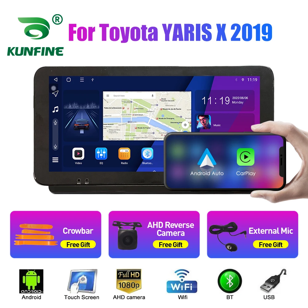 Автомобильный радиоприемник 10,33 дюйма для Toyota YARIS X 2019 2Din Android Восьмиядерный автомобильный стерео DVD GPS навигатор плеер QLED экран Carplay
Автомобильный радиоприемник 10,33 дюйма для Toyota YARIS X 2019 2Din Android Восьмиядерный автомобильный стерео DVD GPS навигатор плеер QLED экран Carplay