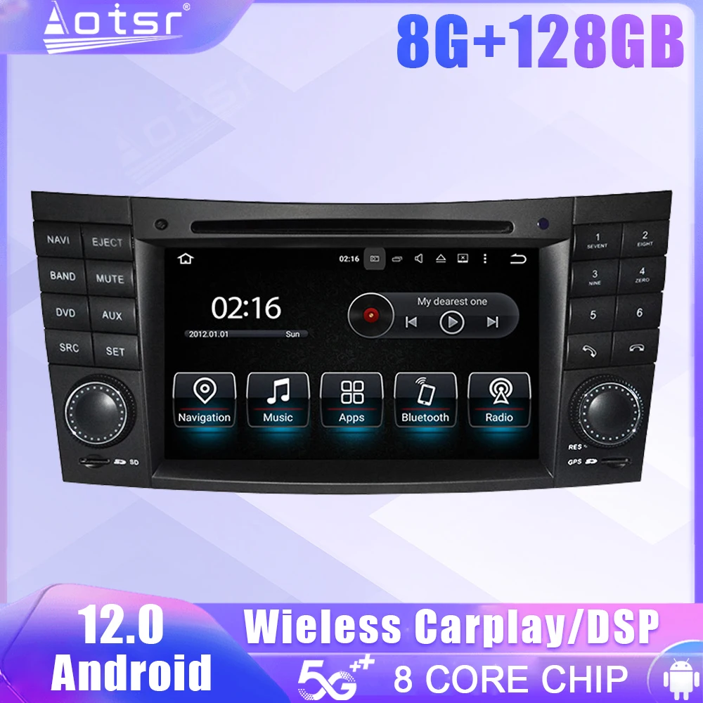 Android экран автомобиля радио для Benz E-W211 2002-2008 CLS W219 2004-2011 CLK W209 2005 GPS Автомобильный мультимедийный стерео головное устройство
Android экран автомобиля радио для Benz E-W211 2002-2008 CLS W219 2004-2011 CLK W209 2005 GPS Автомобильный мультимедийный стерео головное устройство