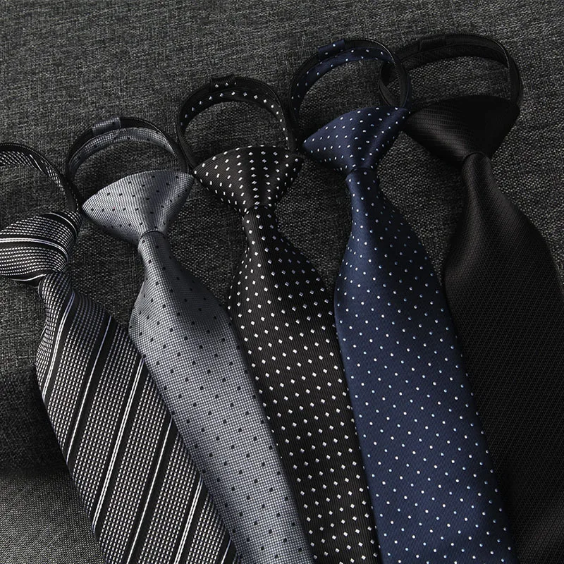 8CM Men's Fashion Lazy Zipper Pre-tied Neck Ties Paisley Floral Plaid Striped Wedding Ties Gentleman Party Dress Wedding Necktie
8CM Men's Fashion Lazy Zipper Pre-tied Neck Ties Paisley Floral Plaid Striped Wedding Ties Gentleman Party Dress Wedding Necktie