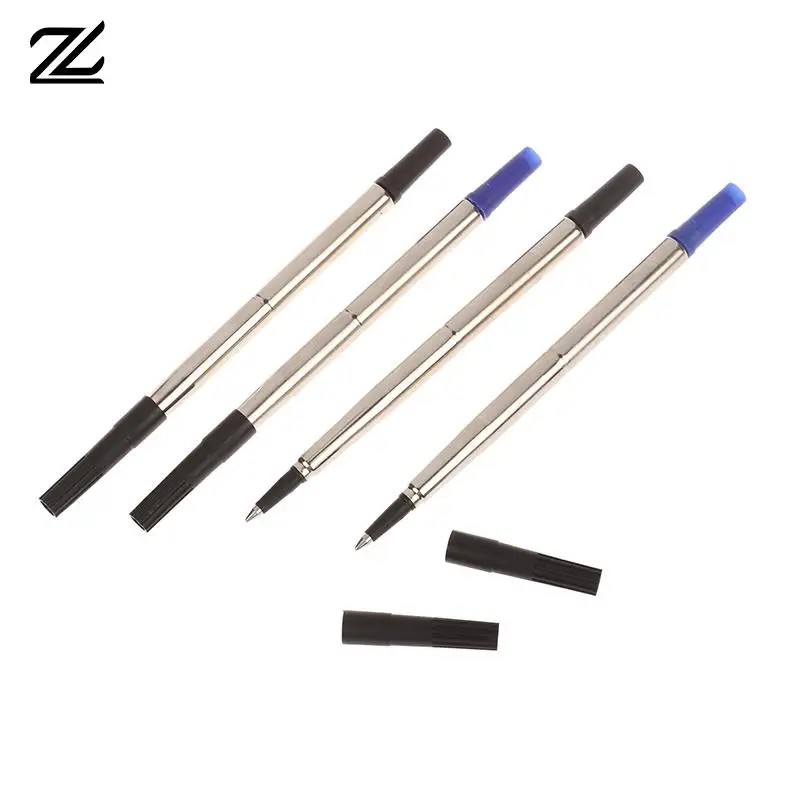 

2 PCS 11.6CM Ballpoint Metal Pen Refill 0.5mm 0.7mm Tip Fits For Treasure Pen Replacement Refill Black And Blue