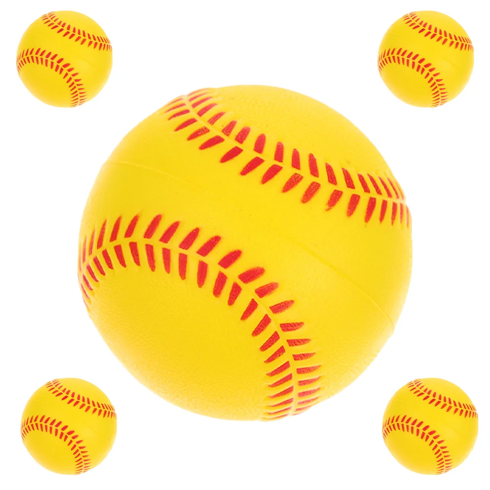 

Baseball Baseballs Soft Ball Training Balls Practice Hitting Sports Batting Catching Teenager Softball Foam Weighted Perimeter