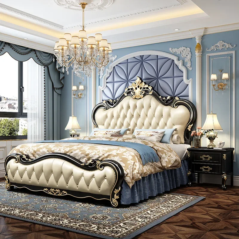 Kids European Double Bed Queen Wood King Headboard Twin Double Bed Modern Girl Boys Letti Matrimoniali Furniture For Bedroom
Kids European Double Bed Queen Wood King Headboard Twin Double Bed Modern Girl Boys Letti Matrimoniali Furniture For Bedroom