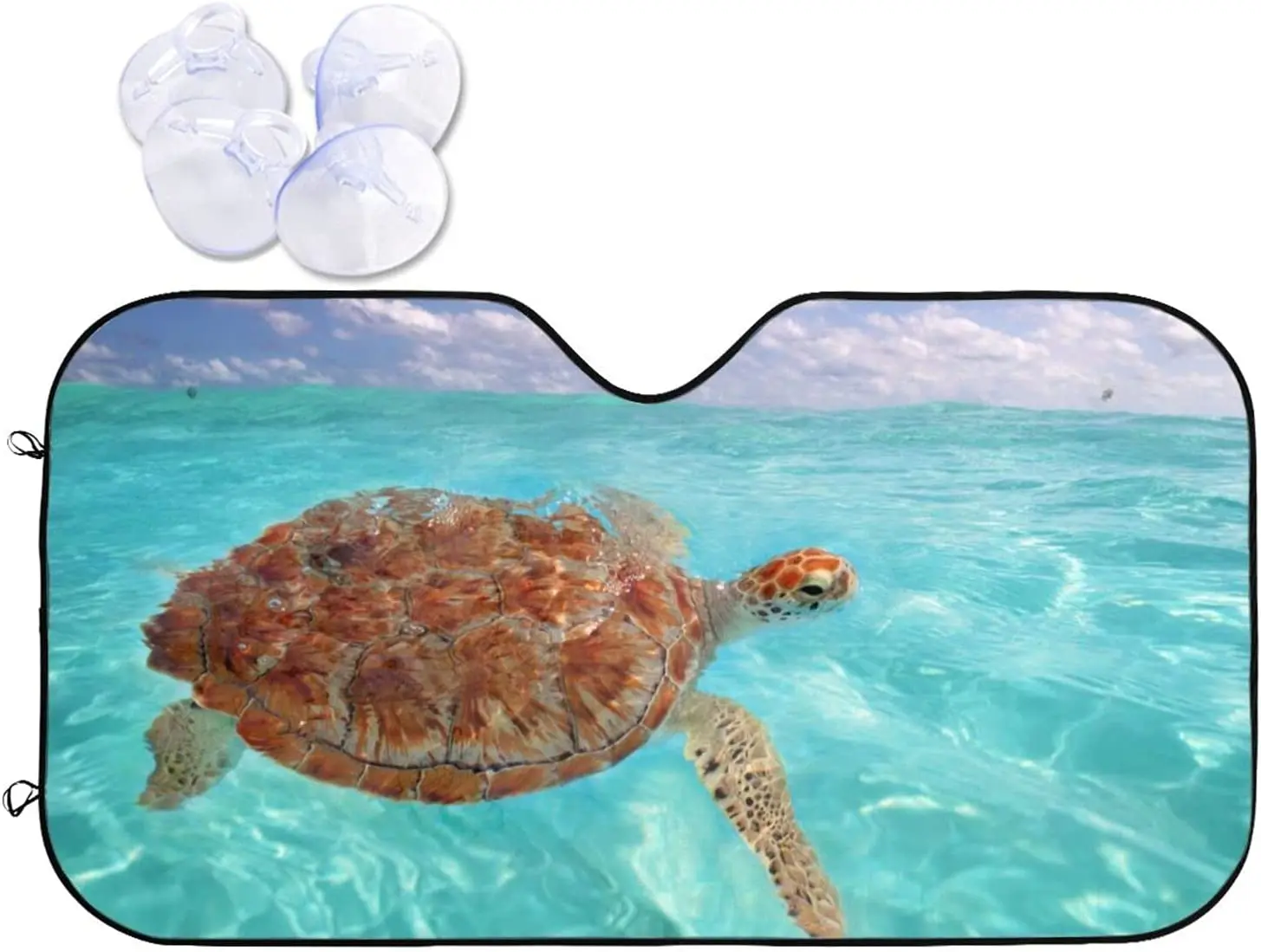 Comfortable Turtle Car Windshield Sun Shade Front Window Blocks UV Rays Accordion Folding Visor Protector Shield Auto Sunshades
Comfortable Turtle Car Windshield Sun Shade Front Window Blocks UV Rays Accordion Folding Visor Protector Shield Auto Sunshades