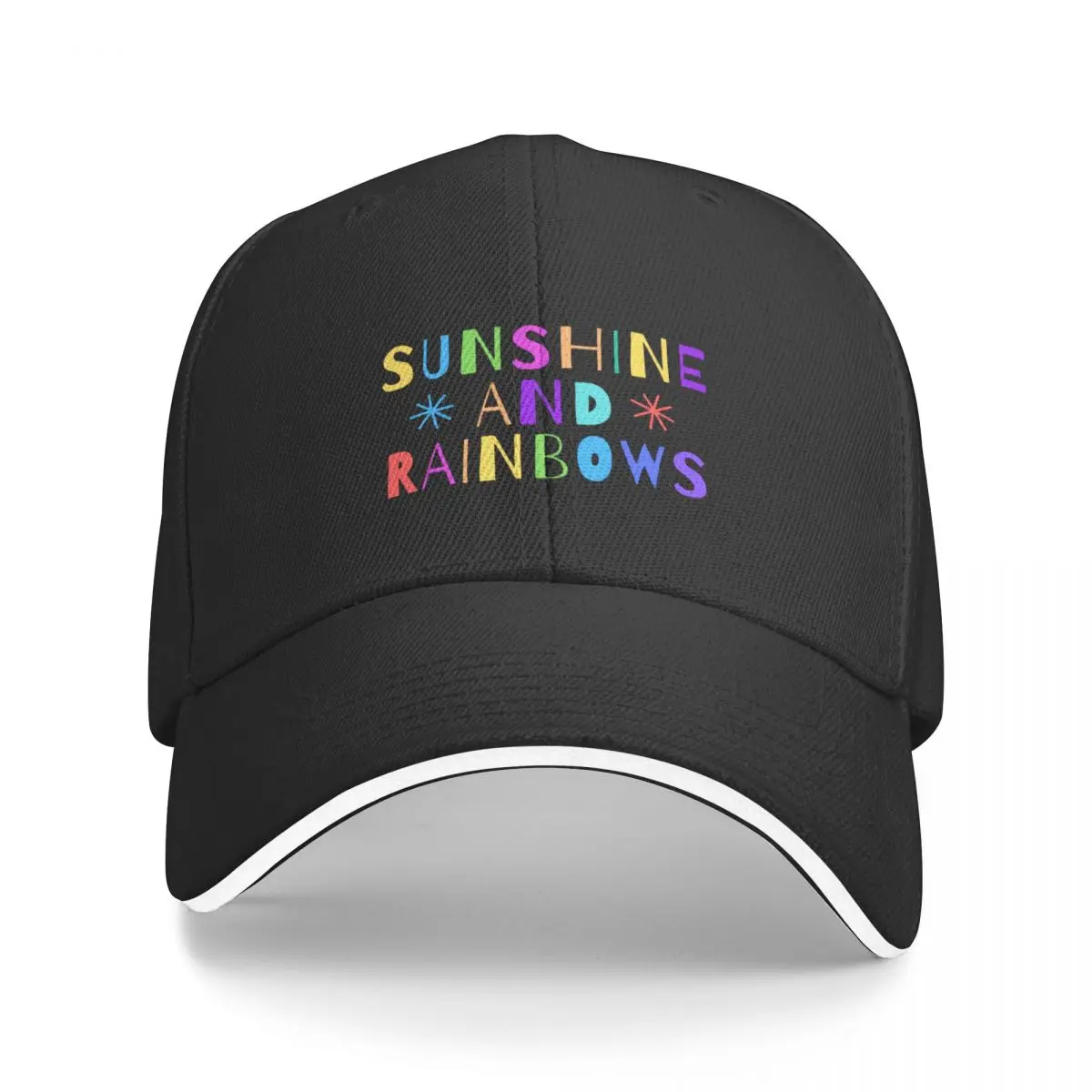 Sunshine and Rainbows in Color Baseball Cap Sunscreen Custom Cap birthday For Women Men's 
Sunshine and Rainbows in Color Baseball Cap Sunscreen Custom Cap birthday For Women Men's