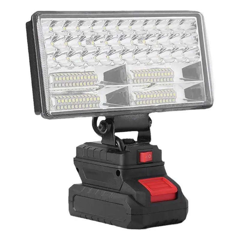 Portable LED Work Light Outdoor Security Light Power Led Flashlights Rechargeable Camping Work Wireless Construction Headlight
Portable LED Work Light Outdoor Security Light Power Led Flashlights Rechargeable Camping Work Wireless Construction Headlight