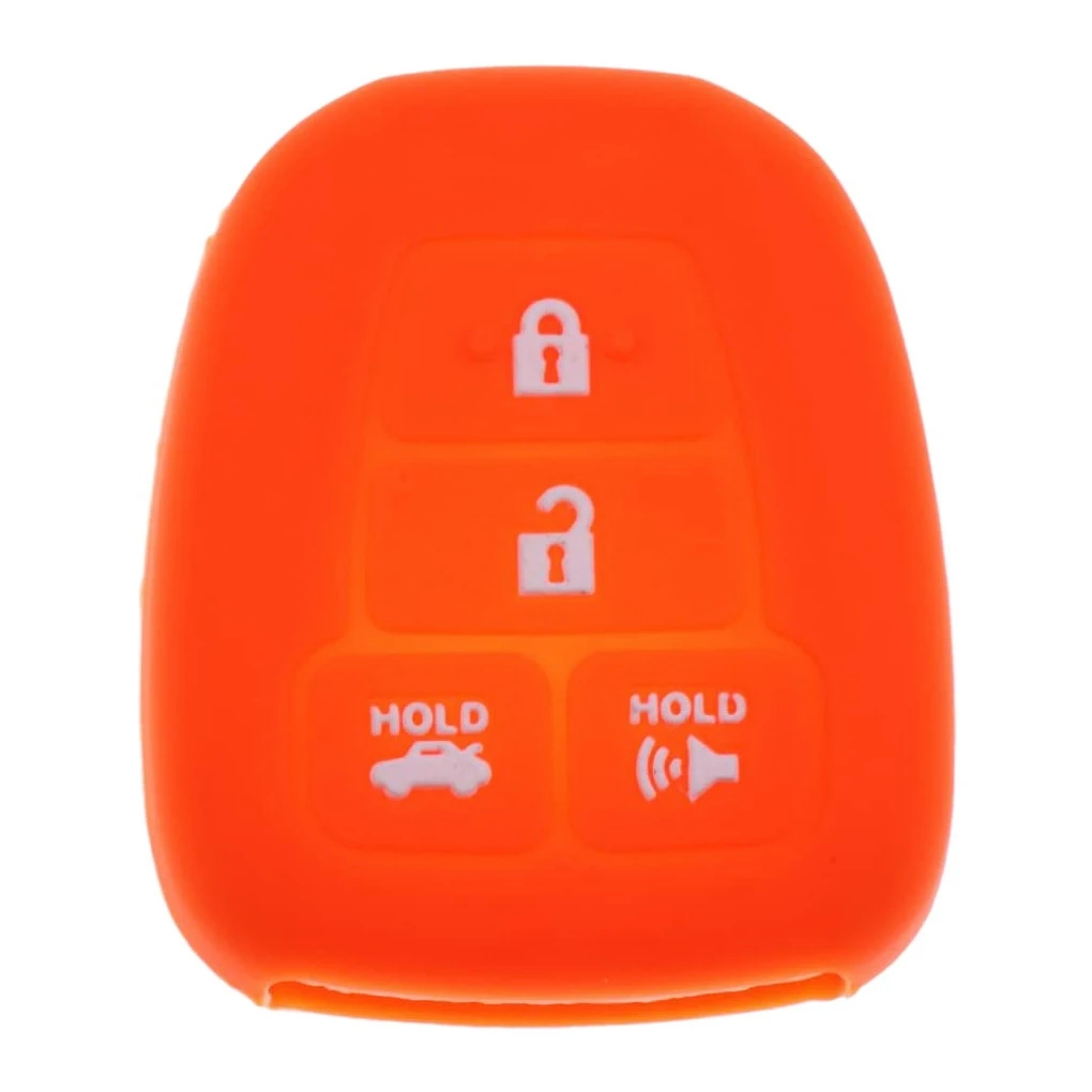 Silicone 4 Buttons Remote Key Chain Cover Fob for Toyota RAV-4 Highlander Corolla Camry
Silicone 4 Buttons Remote Key Chain Cover Fob for Toyota RAV-4 Highlander Corolla Camry