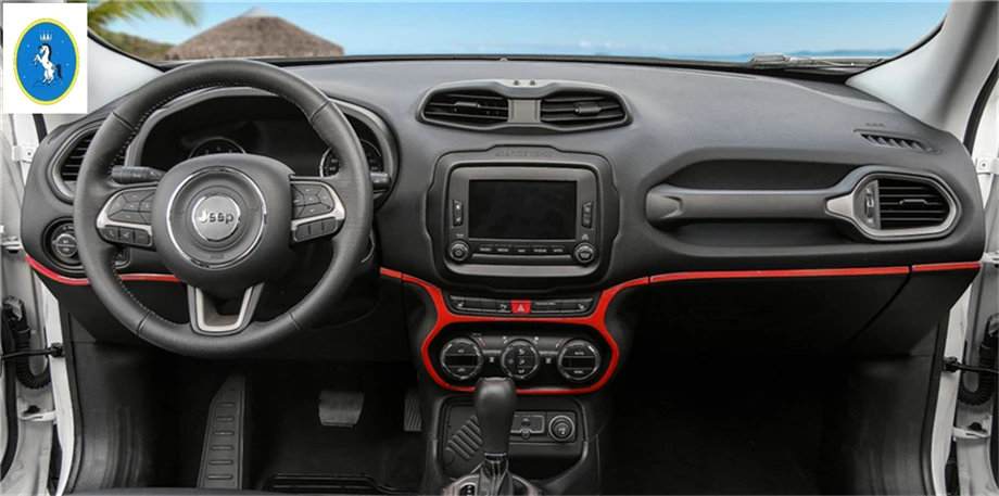 Car Interior Modified Accessories Central Control Instrument Decoration Panel Strip Cover Trim Fit For Jeep Renegade 2015 - 2020
Car Interior Modified Accessories Central Control Instrument Decoration Panel Strip Cover Trim Fit For Jeep Renegade 2015 - 2020