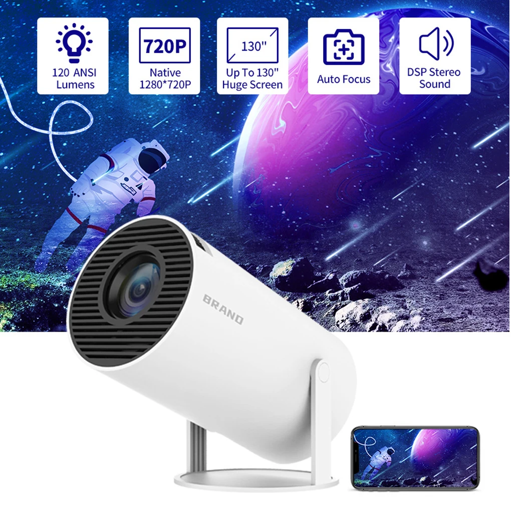 

Wide Range Projector Android Enjoy Best Cinema Experience At Home Hy300 Led Projector Home Theater Projector 4K EU