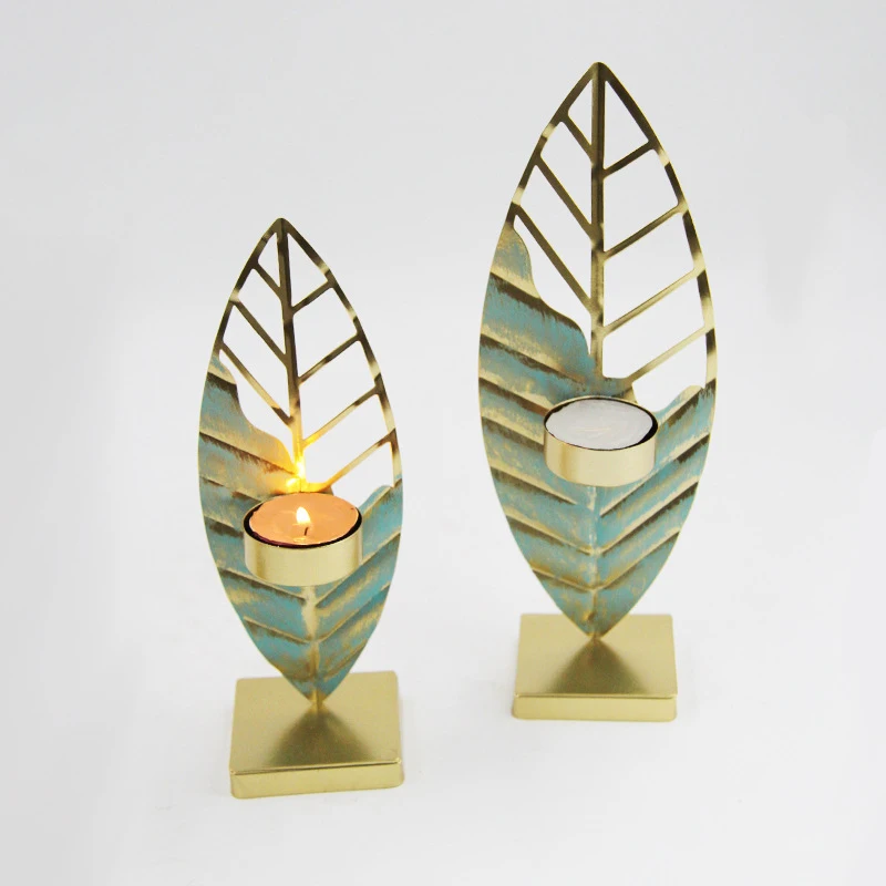 2 PCS Of Metal Geometric Leaf Design Tea Lamp Oath Candlestick Vintage Wedding Home Decoration Iron Hollow Tea Lamp Candlestick
2 PCS Of Metal Geometric Leaf Design Tea Lamp Oath Candlestick Vintage Wedding Home Decoration Iron Hollow Tea Lamp Candlestick
